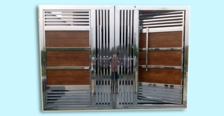 Stainless Stell Main Gate